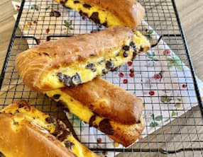 Brioches suisses aux pépites de chocolat