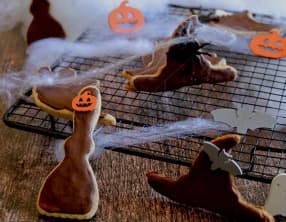 Biscuits halloween sans gluten, lait, oeuf
