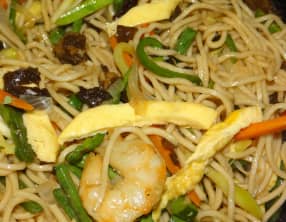 Sauté de mine aux crevettes