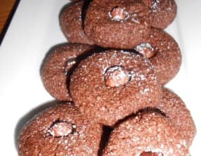 Amaretti chocolat noisette