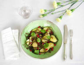 Salade d'algues et pommes de terre