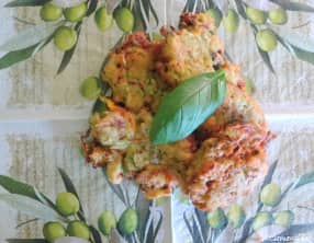 Galettes de courgettes