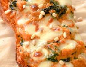 Butternut rôti et farci au four