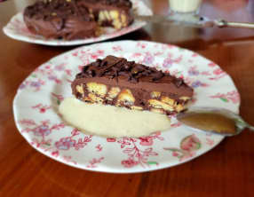 Chocolate biscuit cake