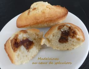 Madeleines au cœur de spéculoos