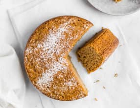 Gâteau aux amandes vegan