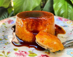 Le flan au coco antillais