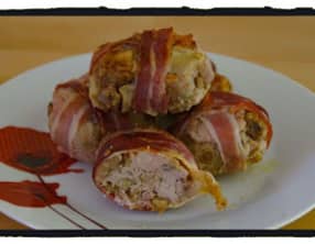 Paupiettes de porc à la châtaigne