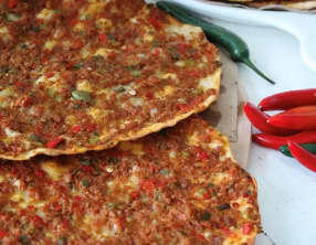 Pizza turque "Lahmacun"