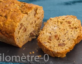 Banana bread aux raisins secs