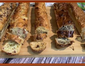 Cakes parmesan bacon