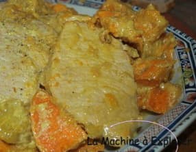 Médaillons de porc aux patates douces