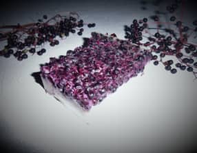 Cuadjada aux baies de sureau au Cake Factory