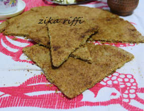 Galette semoule d'orge pur et d'huile d'olive