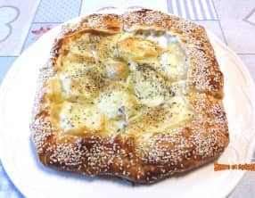 Tarte rustique façon raclette