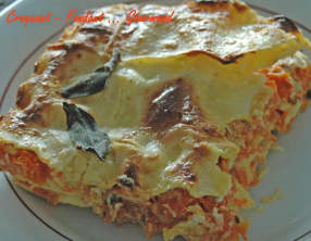Lasagnes au potiron