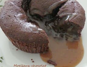 Moelleux chocolat cœur de marron