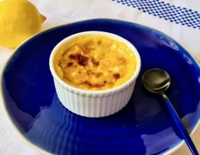 Petits flans légers au citron