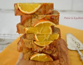 Cake aux amandes, orange et fleur d’oranger