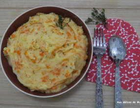 Ecrasé de pommes de terre et carottes