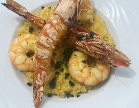 Risotto aux gambas