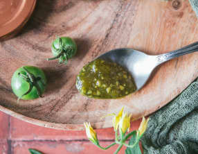 Confiture tomates vertes