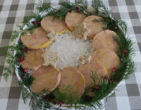 Présentation du foie gras