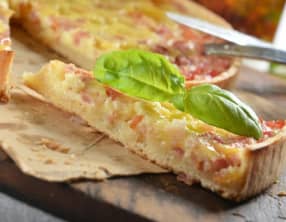 Quiche à la raclette