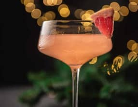 Cocktail au rosé pamplemousse