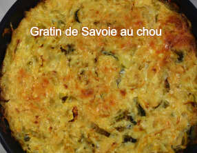 Gratin de Savoie au chou