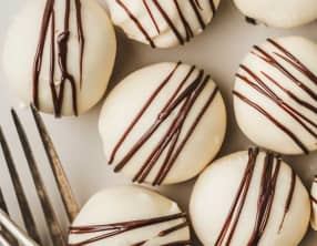 Truffes au Chocolat Blanc