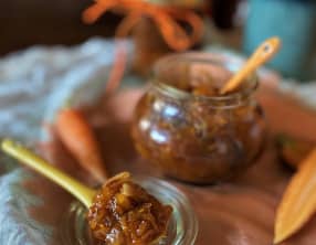 Confiture de carottes saveur carrot cake