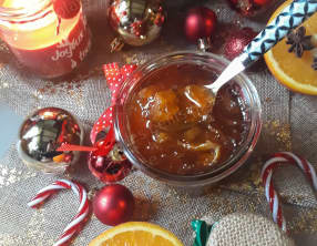 Marmelade d'oranges aux épices de Noël