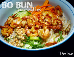 Bo bun aux crevettes