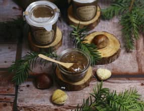 Confiture de châtaignes au rhum