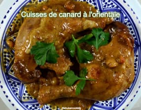 Cuisses de canard à l'orientale