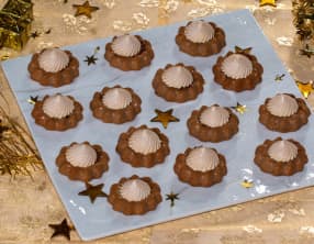 Minis St-Honorés pain d'épices et foie gras