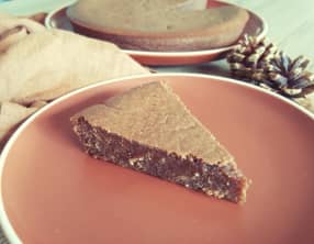 Fondant chocolat noisette vegan