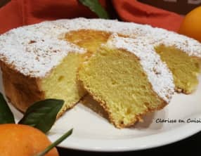 Biscuit ultra moelleux à l’orange