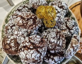 Crinkles au chocolat