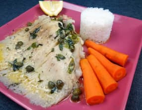 Ailes de Raie Sauce au Beurre Noir