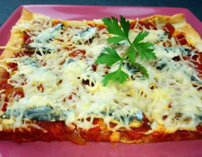 Tarte feuilletée aux sardines