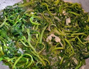 Fricassé de brèdes cresson