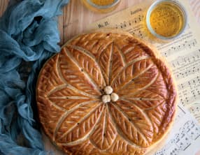 La galette des rois à la noisette et au citron