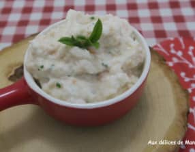 Tartinade de crevettes et ses toasts