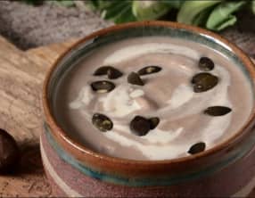 Velouté de chou-fleur aux châtaignes