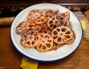 Chips de racine de lotus