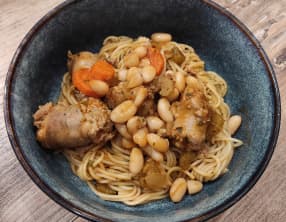 Pasta alla salsiccia e fagioli