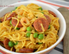 Gros vermicelles façon paella