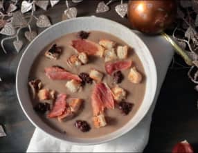 Soupe de Noël aux marrons